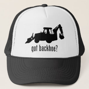 Backhoe Trucker Hat