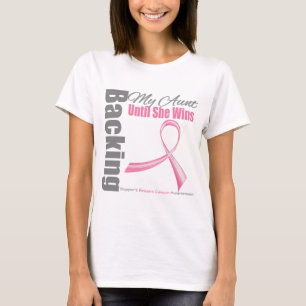 Backing My Aunt Breast Cancer T-Shirt