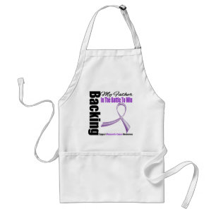 Backing My Father Pancreatic Cancer Standard Apron