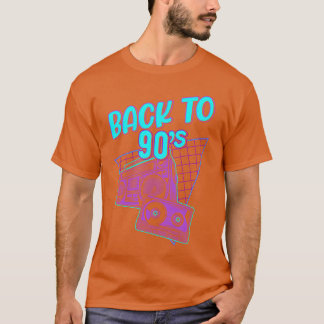 Backo 90s Cassette Mitape 90s Music vintage T-Shirt