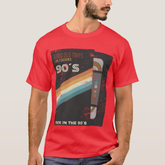 Backohe 90s Vhs funny T-Shirt
