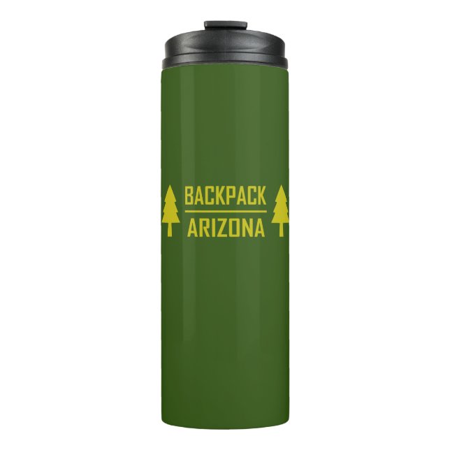 Backpack Arizona Thermal Tumbler (Front)