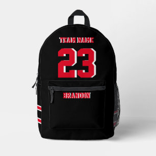 Backpack basketball sports Senior Night to school