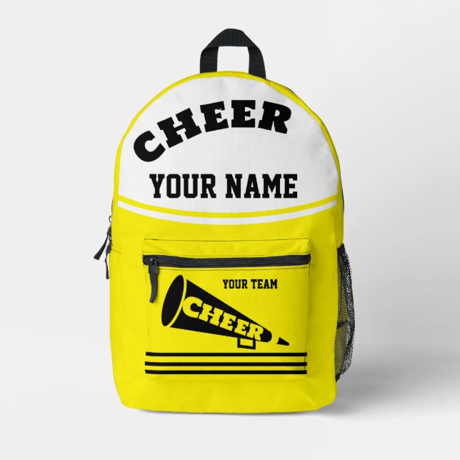  Backpack cheer team Cheerleader Personalised cool (Front)