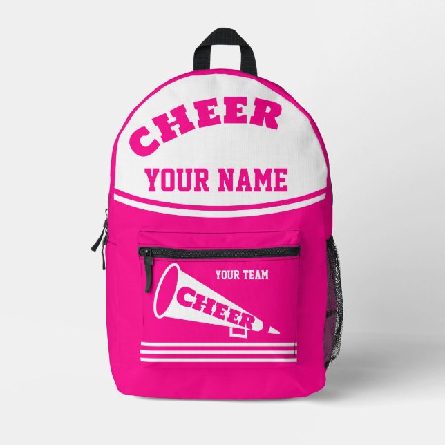  Backpack cheer team Cheerleader Personalised her (Front)