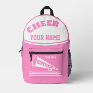 Backpack cheer team Cheerleader Personalised pink