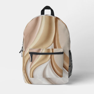Backpack in stylish abstract graphic