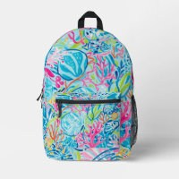 Backpack in stylish graphic