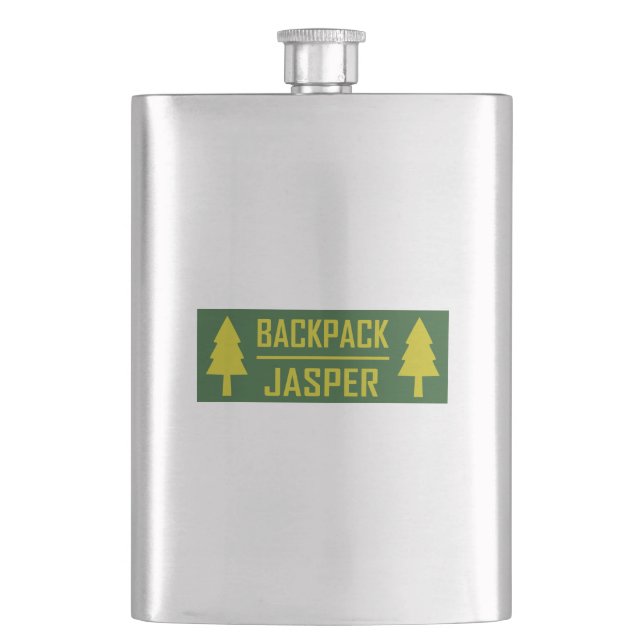 Backpack Jasper Hip Flask (Front)