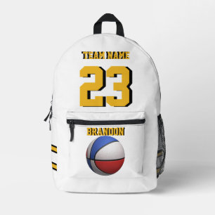 Backpack kids boys basketball sport Senior Night
