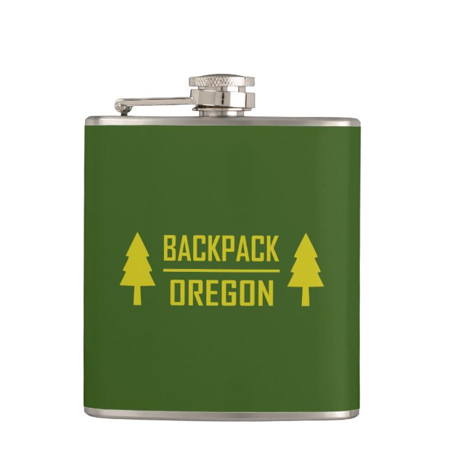 Backpack Oregon Hip Flask (Front)