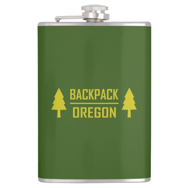 Backpack Oregon Hip Flask (Front)