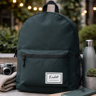 Backpack   Personalised Campus Style Name Bag Gift