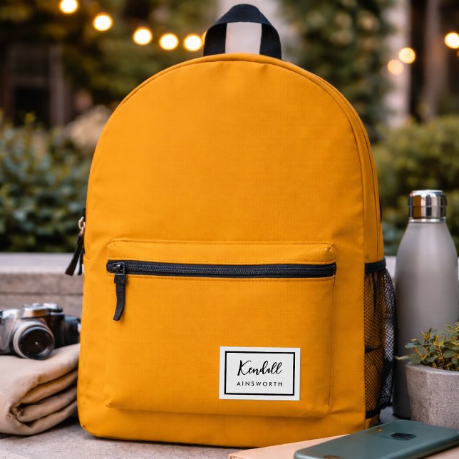 Backpack | Retro Outdoor School Backpack Gift (A minimalist personalized backpack that keeps everyday essentials organized in style)