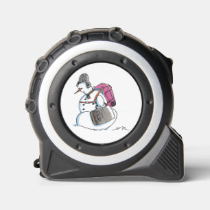 Backpack Snowman tape measure 1