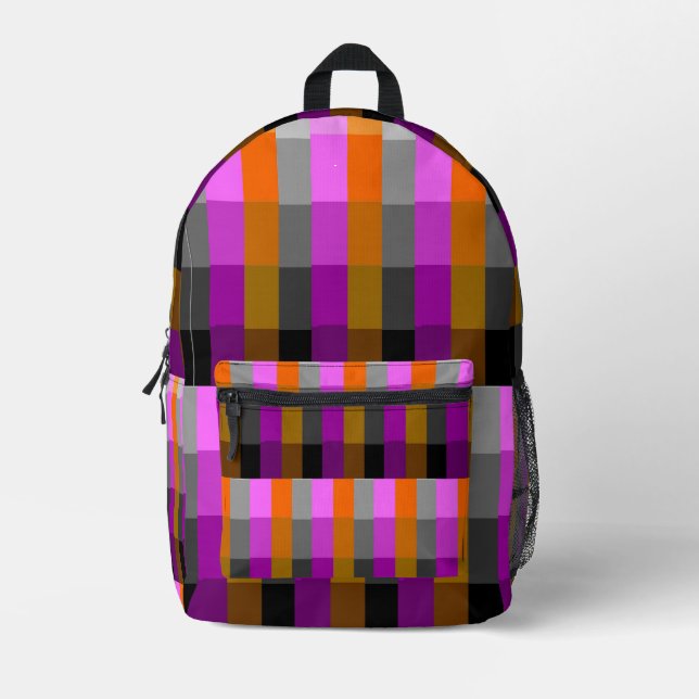 Backpack - Stripe Tri-Gradient Edge (Front)