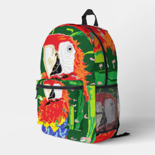 Backpack : Travelling Parrot