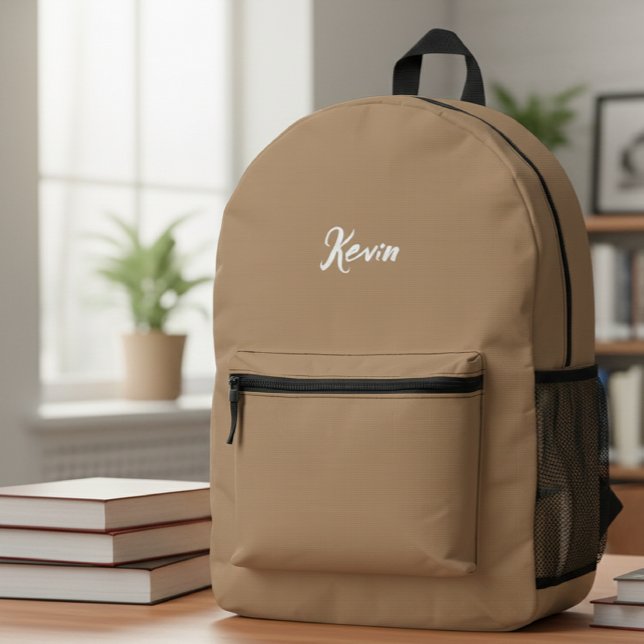 Backpack with initials of the name, school bag (Creator Uploaded)