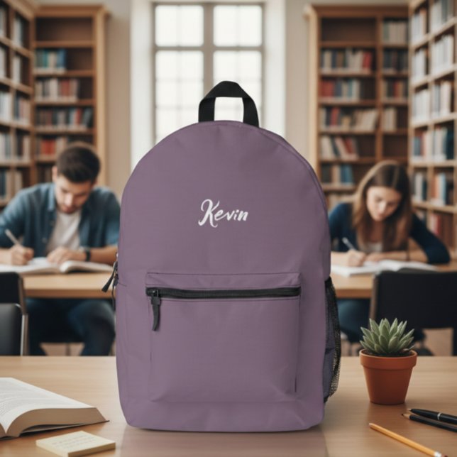 backpack with initials of the name, school bag (Creator Uploaded)