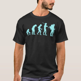 Backpacker Evolution Nature Lover Gift - Hiking Ca T-Shirt