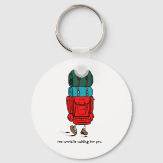 Backpacker Key Ring