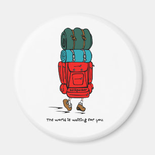 Backpacker Magnet
