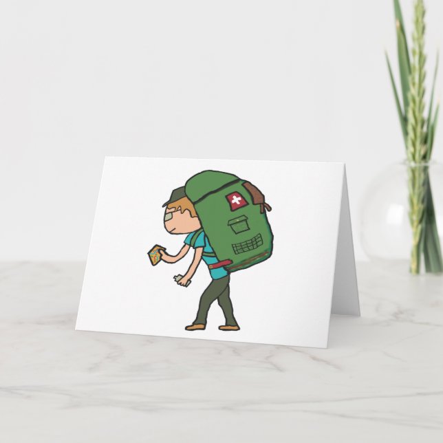 Backpacking Card (Front)