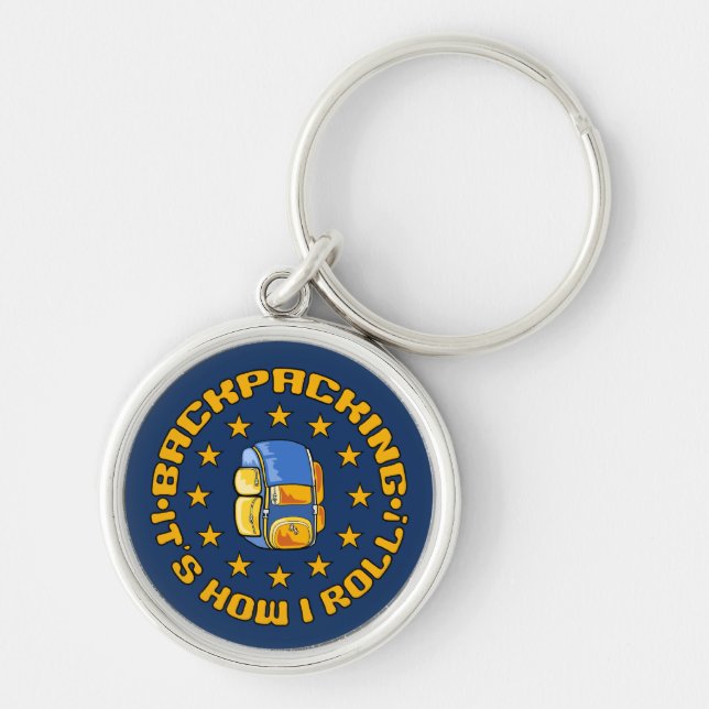 BACKPACKING keychain (Front)
