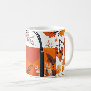 Backpacks and school supplies for back to school. coffee mug