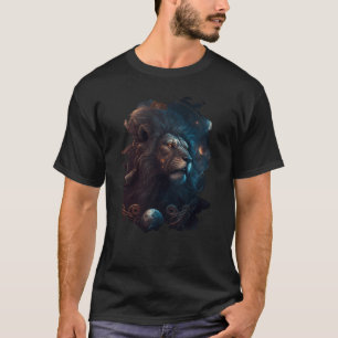 Backprint Epic Leo the zodiac sign of strength 3 T-Shirt