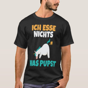 Backprint I don't eat anything that farts vegans a T-Shirt
