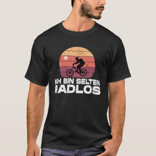 Backprint I m rarely a bike cyclist T-Shirt