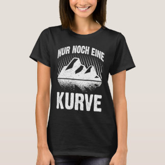 Backprint Just one more curve Hiking and outdoors T-Shirt