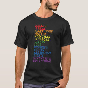 Backprint Kindness is everything LGBTQ+ Pride 4 T-Shirt