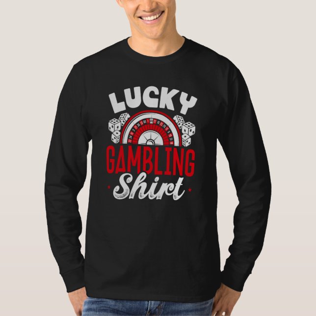 Backprint Lucky Gambling T-Shirt (Front)