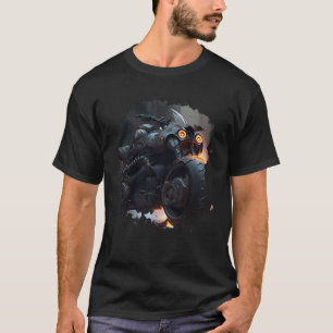 Backprint Powerful Darkness Journey an epic motorc T-Shirt