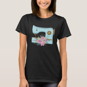 Backprint sewing machine T-Shirt