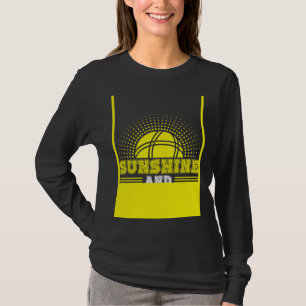 Backprint Sunshine And Bocce Ball T-Shirt