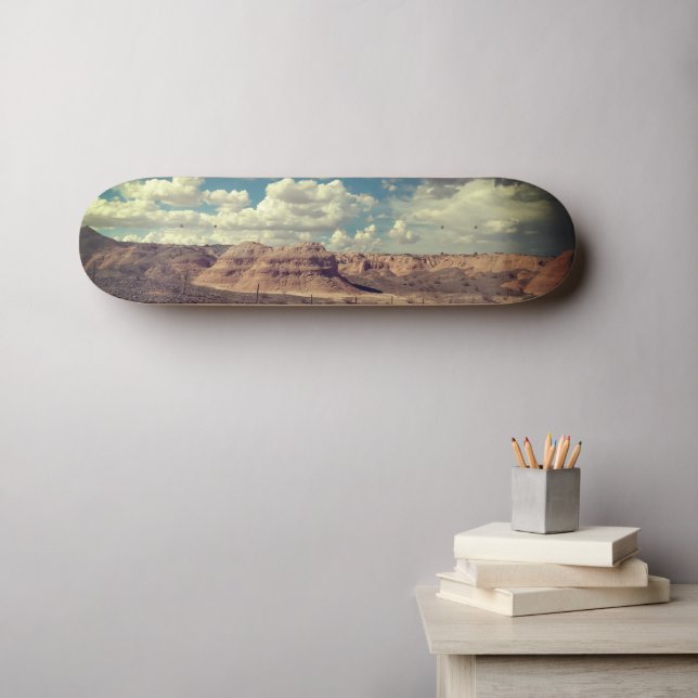Backroads American Southwest Train Skateboard (Wall Art (Horz))