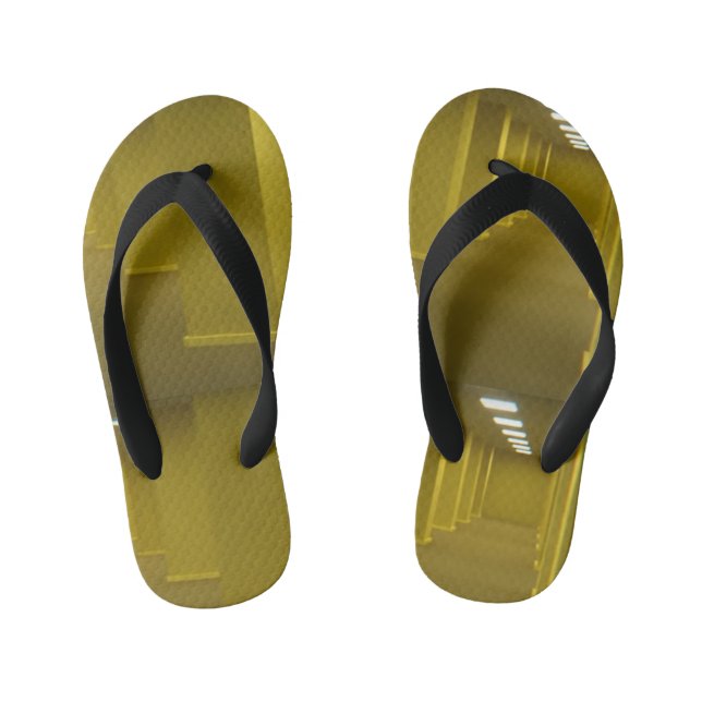 Backrooms Kid's Flip-Flops Jandals (Footbed)