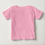 Backside Pink & Dark Purple Baby | Sports Jersey Baby T-Shirt<br><div class="desc">Backside Pink & Dark Purple Baby | Sports Jersey Design • Baby Football Bodysuit</div>