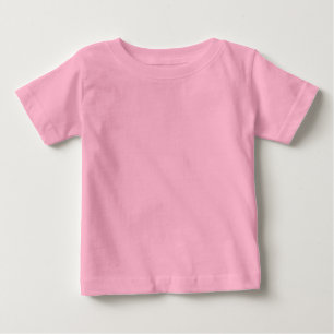 Backside Pink & Dark Purple Baby   Sports Jersey T-Shirt