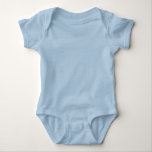 Backside Royal Blue & Yellow Baby | Sports Jersey Baby Bodysuit<br><div class="desc">Backside Royal Blue & Golden Yellow Baby | Sports Jersey Design • Baby Football Bodysuit</div>