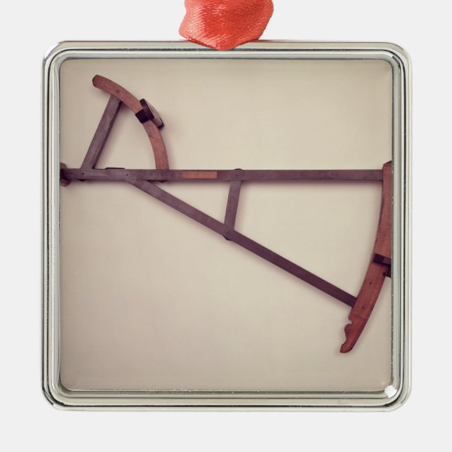 Backstaff, 18th century metal tree decoration (Front)