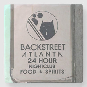 Backstreet, Atlanta Marble Stone Coaster. Coaster