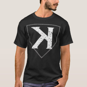 Backwards K - Caught Looking Strikeout - T-Shirt