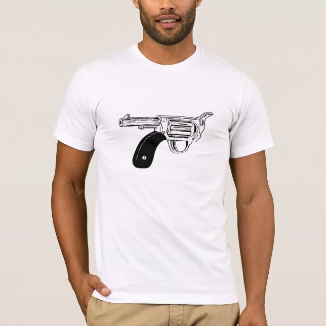 Backwards Revolver T-Shirt (Front)