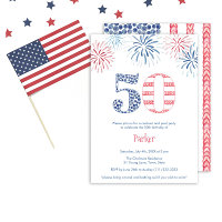 Backyard 50th Birthday Bash: Red, White & Blue Fun