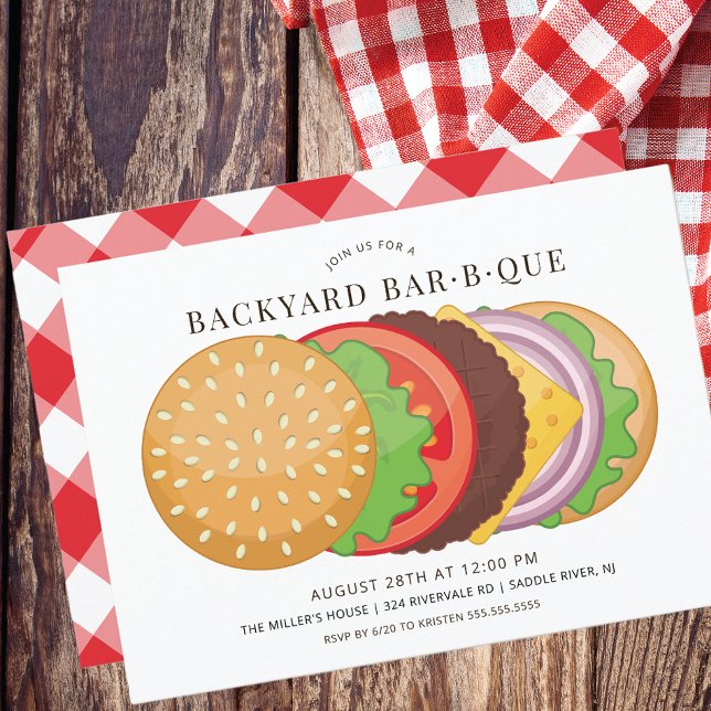 Backyard Barbecue  Invitation (Creator Uploaded)