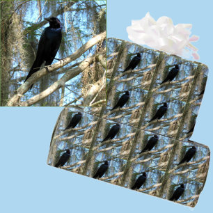 Backyard Bird Grackle Wrapping Paper